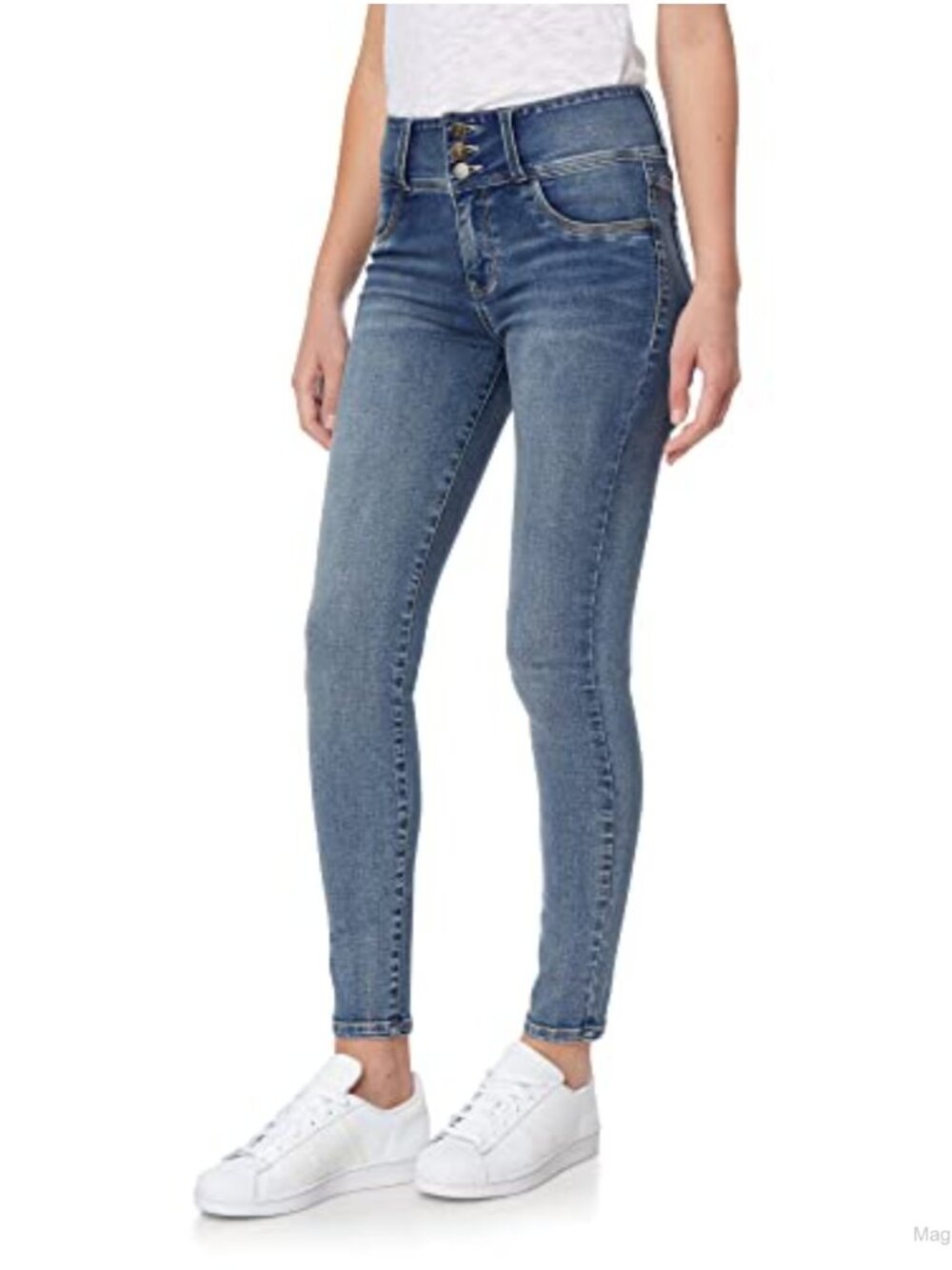 WallFlower Sassy Skinny High-Rise Stretch Jeans